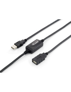 Equip 133310 cable USB USB 2.0 10 m USB A Negro