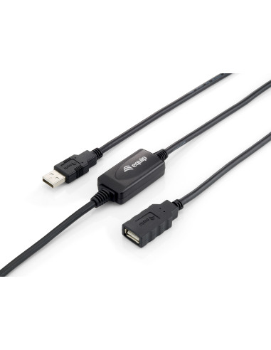 Equip 133310 cable USB USB 2.0 10 m USB A Negro