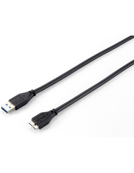 Equip 128397 Cable USB 3.0 A a Micro-B , M M, 1,8m, 5Gbps, Negro