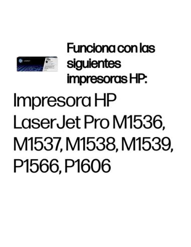 HP Cartucho de tóner original LaserJet 78A negro