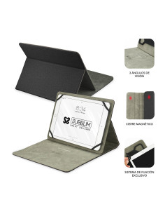 SUBBLIM Funda Tablet Clever Stand Tablet Case 10,1" Black 2