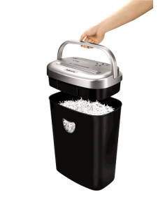 Fellowes 53C triturador de papel Corte cruzado 22 cm Negro 2