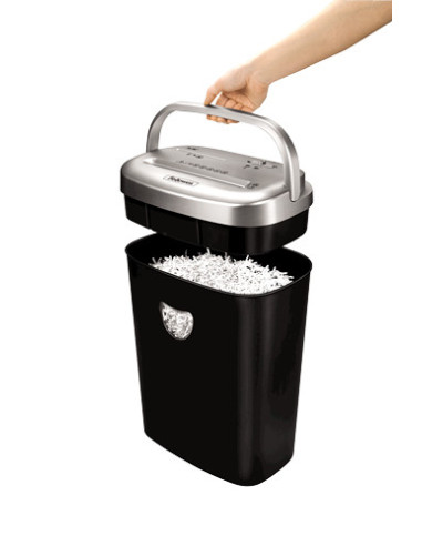 Fellowes 53C triturador de papel Corte cruzado 22 cm Negro