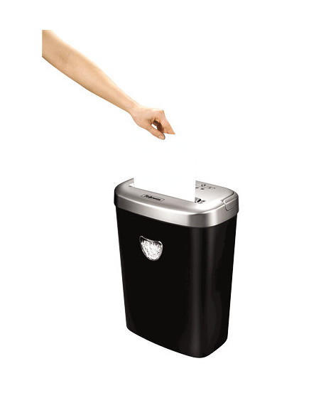 Fellowes 53C triturador de papel Corte cruzado 22 cm Negro