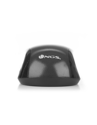 NGS Black Mist ratón Oficina mano derecha USB tipo A Óptico 800 DPI