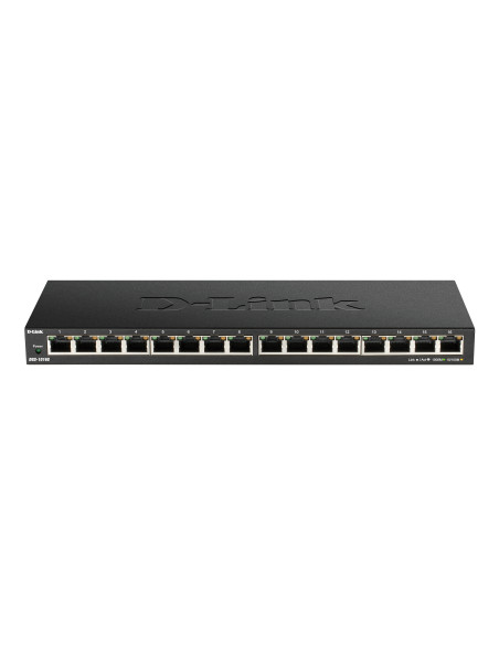 D-Link DGS-1016S switch No administrado Gigabit Ethernet (10 100 1000) Negro