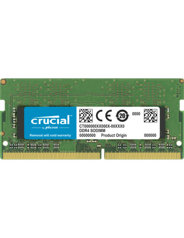 Crucial CT32G4SFD832A módulo de memoria 32 GB 1 x 32 GB DDR4 260-pin SO-DIMM