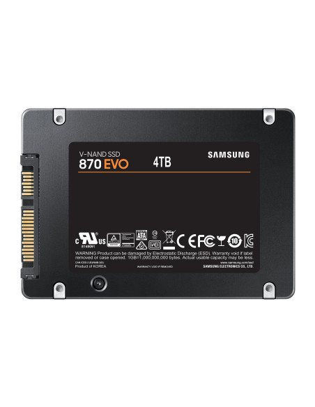 Samsung 870 EVO 4 TB 2.5" Serial ATA III V-NAND MLC