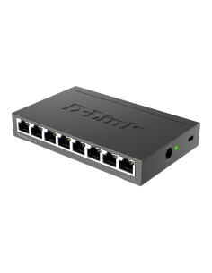D-Link DGS-108 switch No administrado L2 Gigabit Ethernet (10 100 1000) Escritorio Negro 2