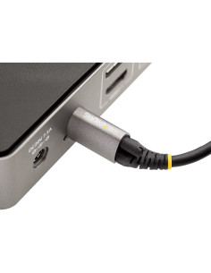 StarTech.com Cable de 1m USB-C con Tornillo Superior de Fijación -10Gbps - Cable Tipo C USB 3.2 Gen 2 - con Carga por Entrega 2