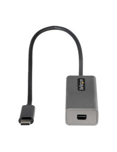 StarTech.com Adaptador USB C a Mini DisplayPort - Convertidor de Vídeo USB Tipo C a mDP Mini DP a 4K 60Hz - Compatible con 2