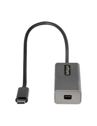 StarTech.com Adaptador USB C a Mini DisplayPort - Convertidor de Vídeo USB Tipo C a mDP Mini DP a 4K 60Hz - Compatible con