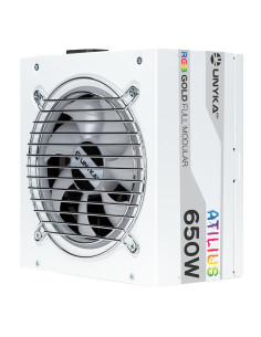 UNYKAch ATX Atilus RGB White 650W unidad de fuente de alimentación 20+4 pin ATX Blanco 2