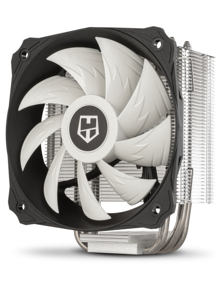 NOX Hummer H-212 Procesador Enfriador 12 cm Aluminio, Negro, Blanco 1 pieza(s)