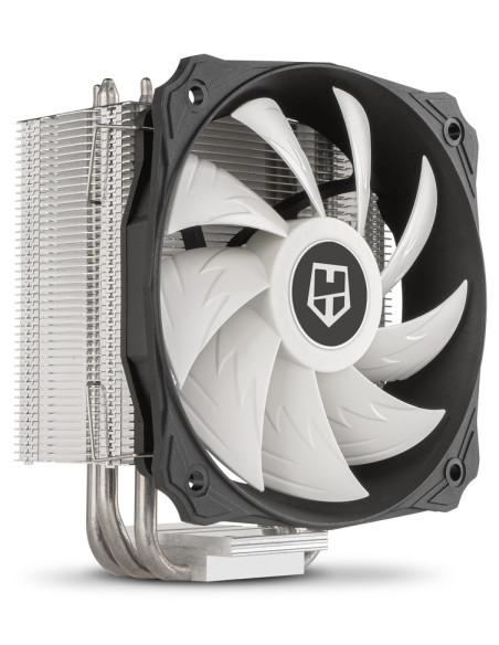 NOX Hummer H-212 Procesador Enfriador 12 cm Aluminio, Negro, Blanco 1 pieza(s)
