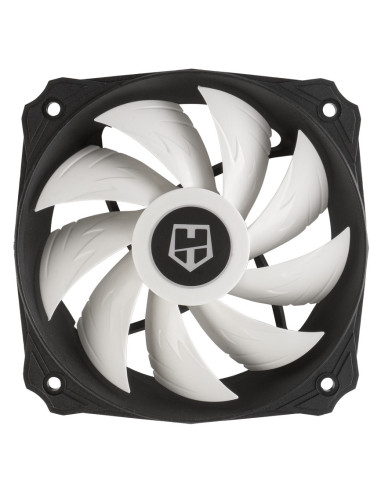 NOX Hummer H-212 Procesador Enfriador 12 cm Aluminio, Negro, Blanco 1 pieza(s)
