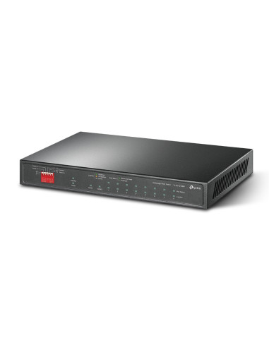 TP-Link TL-SG1210MP switch No administrado Gigabit Ethernet (10 100 1000) Energía sobre Ethernet (PoE) Negro