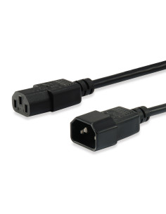 Equip 112101 cable de transmisión Negro 3 m C14 acoplador C13 acoplador