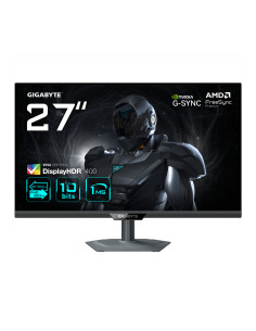 GIGABYTE G27U Monitor de juego 27” 4K UHD - Modo dual (4K 160Hz o FHD 320Hz), 3840 x 2160, 1ms, 350 cd m², FreeSync Premium,