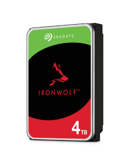 Seagate IronWolf ST4000VN006 disco duro interno 4 TB 5400 RPM 256 MB 3.5" Serial ATA III