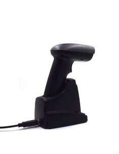 Ewent EW3440 lector de código de barras Lector de códigos de barras portátil 1D 2D Negro 2