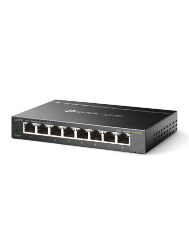 TP-Link Omada TL-SG108S switch No administrado Gigabit Ethernet (10 100 1000) Negro