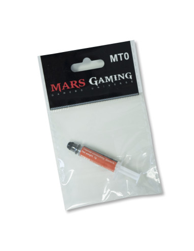 Mars Gaming MT0 Pasta térmica PC 1g 6W Temperatura 30-280º Máxima Seguridad