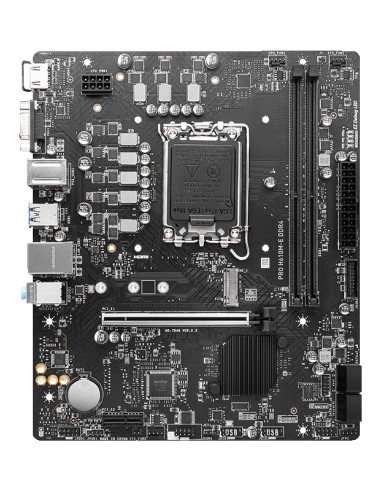 MSI PRO H610M-E DDR4 placa base Intel H610 LGA 1700 micro ATX