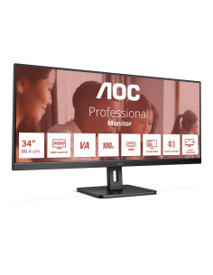AOC U34E2M pantalla para PC 86,4 cm (34") 3440 x 1440 Pixeles Wide Quad HD Negro 2