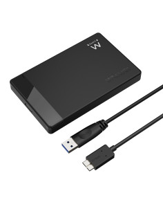 Ewent EW7049 caja para disco duro externo Carcasa de disco duro SSD Negro 2.5"