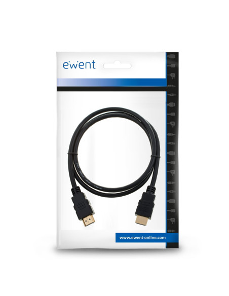 Ewent EC1319 cable HDMI 1,5 m HDMI tipo A (Estándar) Negro