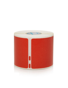 DYMO 2133399 etiqueta autoadhesiva Rectángulo redondeado Desmontable Rojo 220 pieza(s) 2
