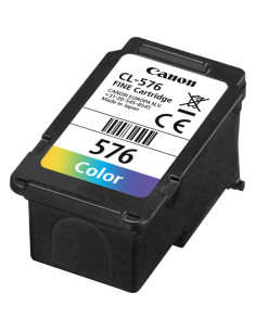 Canon CL-576 cartucho de tinta 1 pieza(s) Original Rendimiento estándar Cian, Magenta, Amarillo