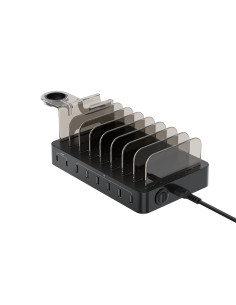 Conceptronic OZUL02B cargador de dispositivo móvil Universal Negro Corriente alterna Interior