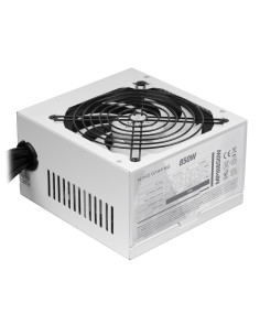 Mars Gaming MPIII850, Fuente Alimentación PC ATX 850W, 5 Años de Garantía, 85% Eficiencia, Sistema Digital APFC, Ventilador FDB 2