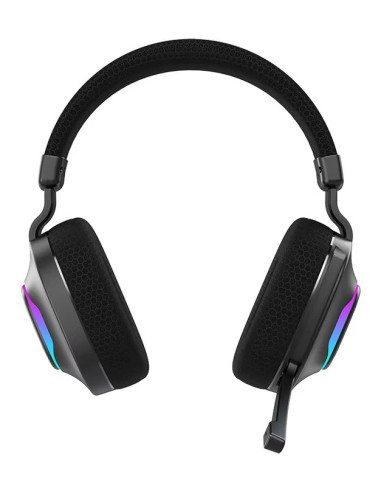 Hiditec VORTEX Auriculares Inalámbrico y alámbrico Diadema Juego USB Tipo C Bluetooth Negro