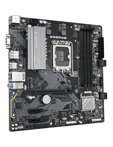 GIGABYTE B760M D3HP Placa Base - Procesadores Intel Core de 14ª Generación, VRM de 4+1+1 fases, hasta 5600 MHz DDR5, 2xPCIe 4.0