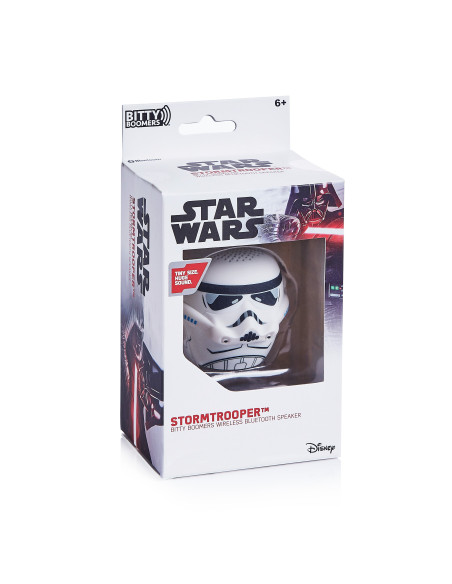Bitty Boomers Stormtrooper Altavoz monofónico portátil Negro, Azul, Blanco