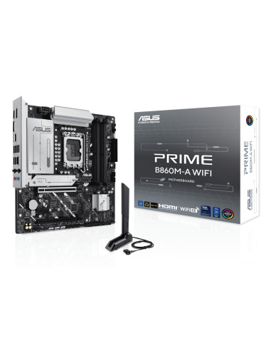 ASUS PRIME B860M-A WIFI Intel B860 LGA 1851 (Socket V1) micro ATX