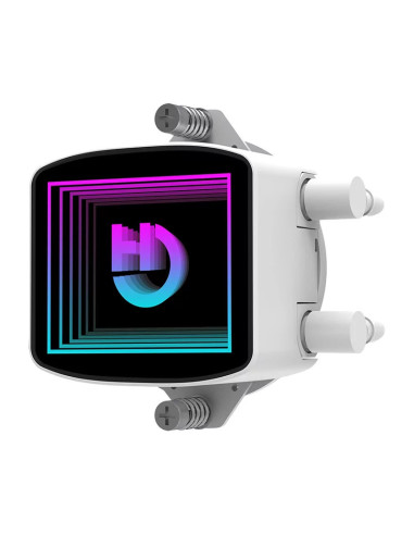 Hiditec LDCR10003 sistema de refrigeración para ordenador Procesador Sistema de refrigeración líquida todo en uno 12 cm Blanco