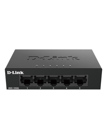 D-Link DGS-105GL E switch No administrado Gigabit Ethernet (10 100 1000) Negro
