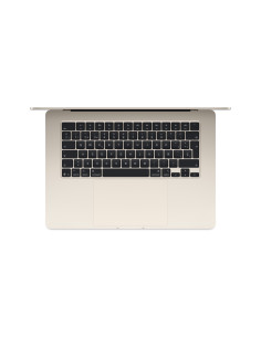 Apple MacBook Air Apple M M4 Portátil 38,9 cm (15.3") 16 GB 512 GB SSD Wi-Fi 6E (802.11ax) macOS Sequoia Beige 2