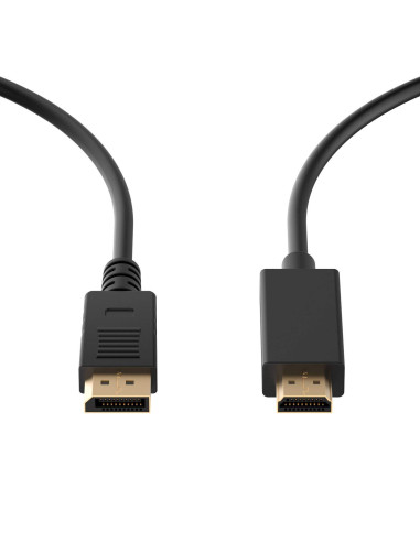 Ewent EC1431 adaptador de cable de vídeo 1,8 m DisplayPort HDMI tipo A (Estándar) Negro