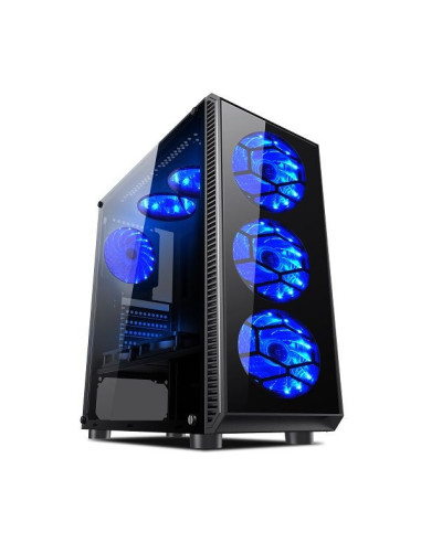 L-Link AVATAR carcasa de ordenador Torre Negro