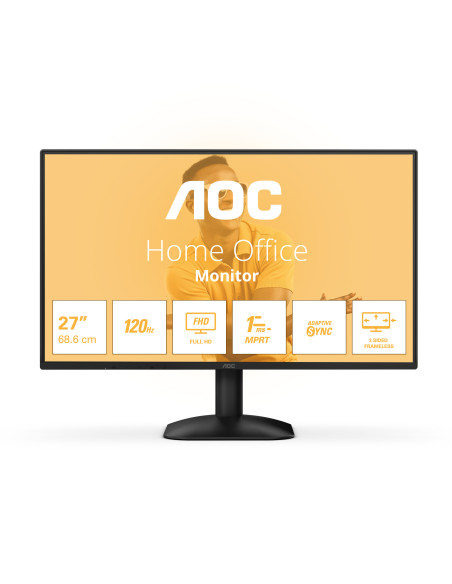 AOC B3 27B31H pantalla para PC 68,6 cm (27") 1920 x 1080 Pixeles Full HD Negro