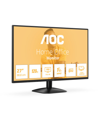 AOC B3 27B31H pantalla para PC 68,6 cm (27") 1920 x 1080 Pixeles Full HD Negro