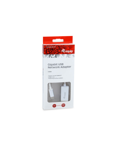 Equip Adaptador de red Gigabit de USB-C a RJ45