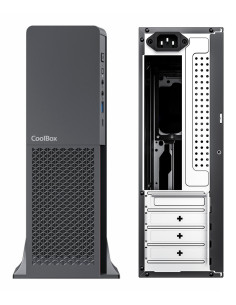 CoolBox CAJA MATX SLIM T313 USB-C 3.2 GEN1 FTE.300SBZ 300W 80+ BRONZE 2