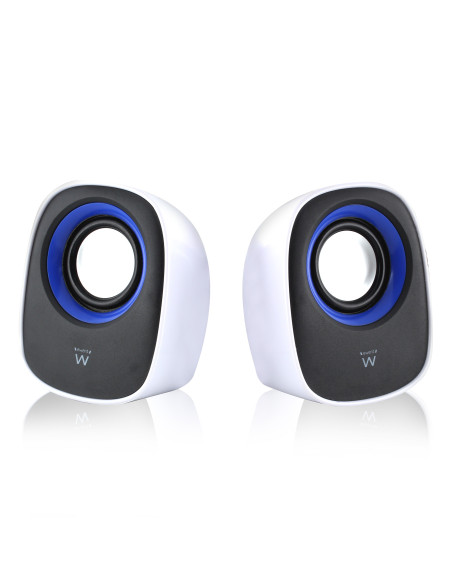 Ewent EW3513 altavoz De 1 vía Negro, Azul, Blanco Alámbrico 5 W