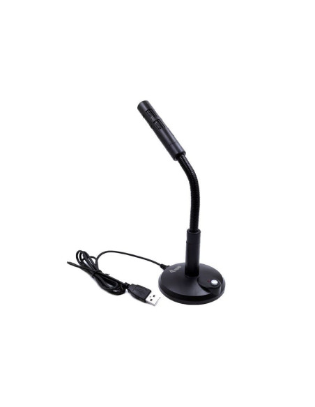Equip 245340 micrófono Negro Micrófono de superficie para mesa